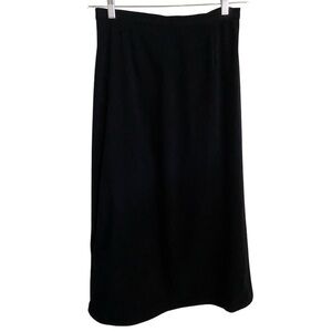 VTG Stephanie Andrews Black Maxi Skirt Size 10 Y2K Whimsigoth Fairy - SKIRT ONLY